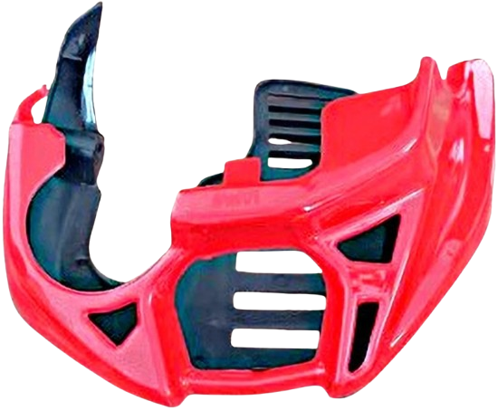 Mudsor Engine Guard for TVS Raider – Red Bike Engine Breather