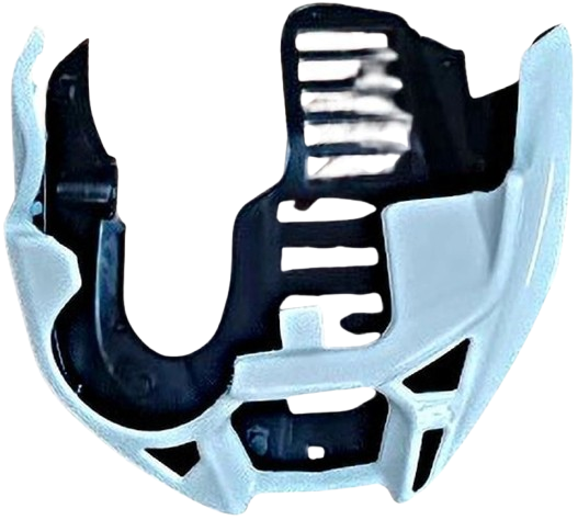 Mudsor Engine Guard for TVS Raider – White Bike Engine Breather