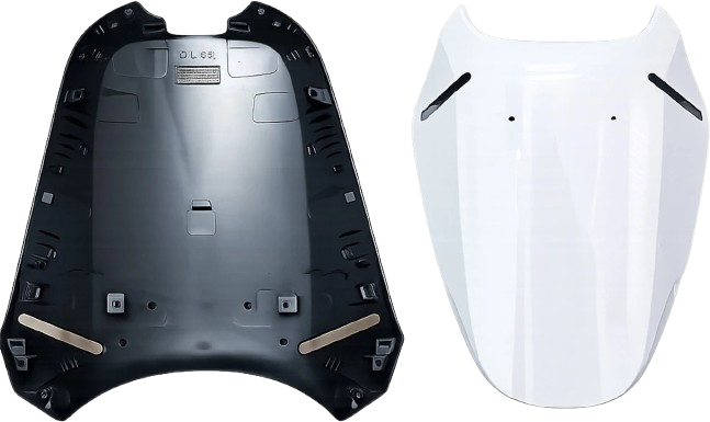 Mudsor Front Nose Panel for Ola S1 & S1 Pro 2nd Generation – White Bike Crash Guard